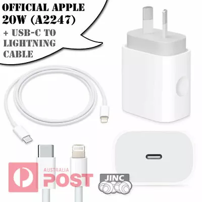 Original Genuine Apple A2247 20W IPhone13 IPhone 13 Mini Pro Max AC WALL CHARGER • $52.50