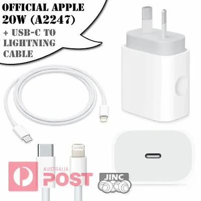 Original Genuine Apple A2247 IPhone11 IPhone 11 Pro Max X XS XR 8+ WALL CHARGER • $52.50