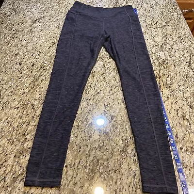 Victorias Secret PINK Stretchy Leggings Womens Black Gray VS Yoga Pants 8 Pocket • $18.99