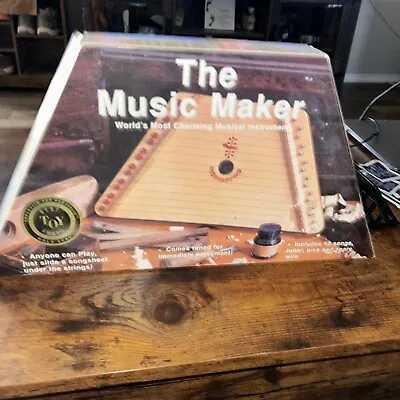 Vintage The Music Maker Nepenenoyka Lap Harp Zither Instrument In Original Box • $30