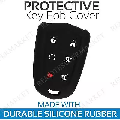 Key Fob Cover For 2015 2016 2017 2018 Cadillac Escalade Remote Case Skin • $6.95