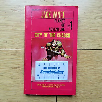 City Of The Chasch / Planet Of Adventure #1 By Jack Vance ACE 1968 RARE • £9.99