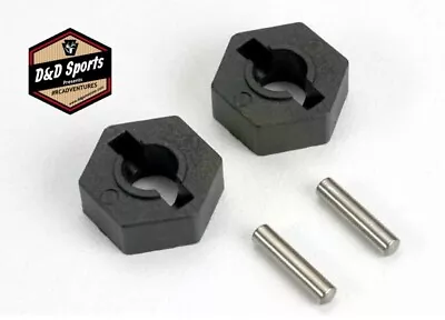 Traxxas 4954 - Hex 12mm Wheel Hubs & Axle Pins 2.5x12mm Revo/T-Maxx/Summit (2) • $5.23