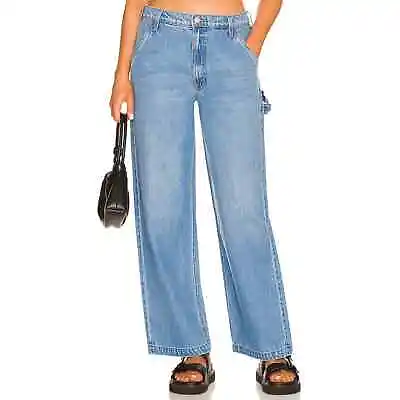 Mother Snacks! The Fun Dip Utility Puddle Wide Leg Jeans In Nothing Else Like It • $150