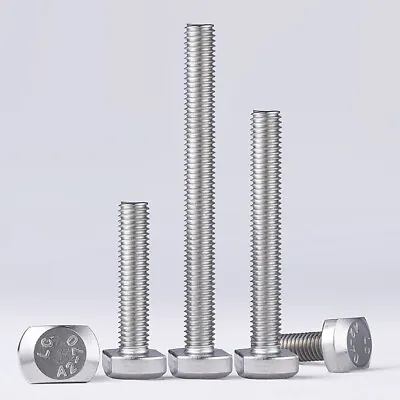 T-bolt Screws M5 M6 T-slot T Head Bolt Hammer Screw A2 Stainless Steel T Bolts • $5.15