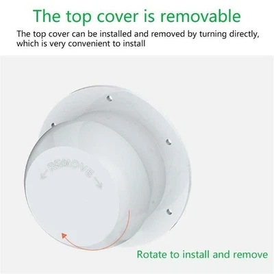 £10.03 • Buy ABS Vent Air Exhaust Fan Mushroom Head Shape RV Roof Motorhome Ventilation Cap✅
