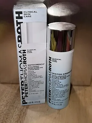 Peter Thomas Roth  Water Drench Hyaluronic Micro-Bubbling Cloud Mask 120ml/4oz • $23.99