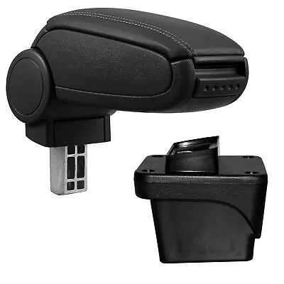 For VW Polo VI AW1 Since 2017- Center Armrest Complete Set Leather Black • $113.79