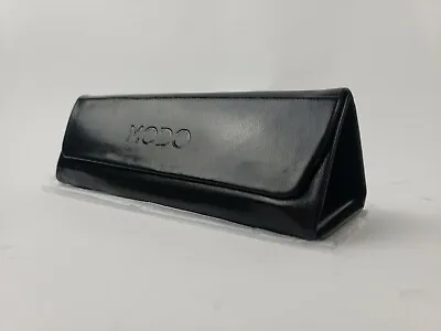 Modo Eyeglasses Black Leather Magnetic Folding Case Slick Smooth Brand New! • $12.99