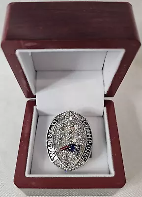 NE Patriots Tom Brady Super Bowl LIII World Champions Commemorative Ring New • $69.95