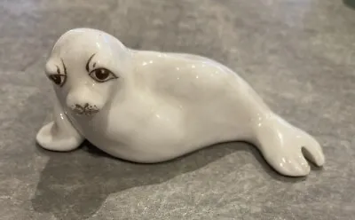 Coal Port Mini Ceramic Seal Pup Figurine Bone China • £5