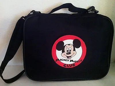 Trading Pin Book Bag Disney Mickey Mouse Club Logo Bag Large Display Case • $34.99