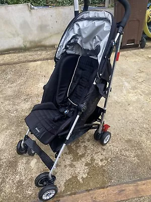 Maclaren Stroller Rare BLACK BMW Pushchair • £50