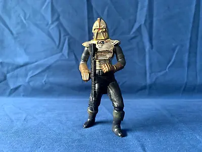 Vintage Mattel Battlestar Galactica Cylon Commander Action Fig. + Weapon (1978) • $70