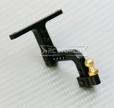 RC 1/10 Scale Accessories All Metal TOW HITCH Ball MOUNT Low Drop Black • $10.99