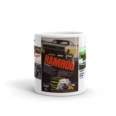 68 Dodge Charger Magazine Ads Coffee Mug 11 OZ R/T Ramrod Mopar • $13.25