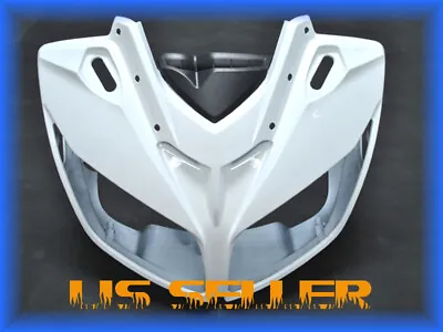 Upper Front Fairing Cowl Nose For Yamaha 2006 08 10 12 14 2015 FZ1 Fazer White • $179.96