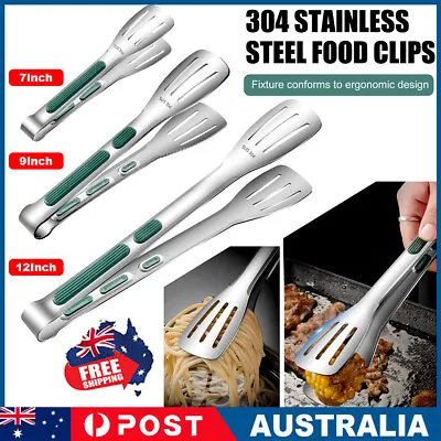 $9.68 • Buy 7/9/12in Steak Frying Clip Stainless Steel For Cooking Baking Home Kitchen Tools