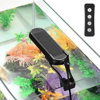Aquarium Fish Tank Water Plant Grow Mini Nano Clip LED Light USB Charge Drive • £11.39