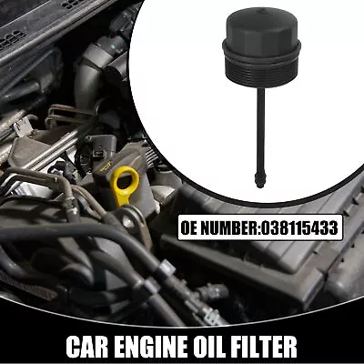 Car Oil Engine Filter Housing Cap Cover No.038115433 For Volkswagen Golf IV • $15.97