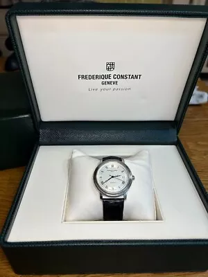 Frederique Constant Geneve FC303310315XP456 Men's Watch Automatic White Dial • $734.09