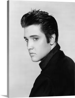Elvis Presley Ca. 1957 Head Shot Canvas Wall Art Print Celebrity Home Decor • $329.99
