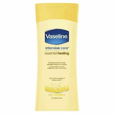 Vaseline Intensive Care Essential Healing Lotion- Pack May Vary - 400 Ml • £6.49
