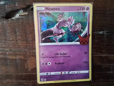 Mewtwo Mew  VMAX 056/172 Holo Full Art Pokemon Card NM Ex Vstar Promo Halloween • $0.99