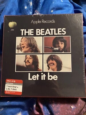 $40 • Buy The Beatles 7” Let It Be Box Set Target Exclusive