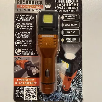 Roughneck USB LED Car Charger Multi Tool & Light • $15.70