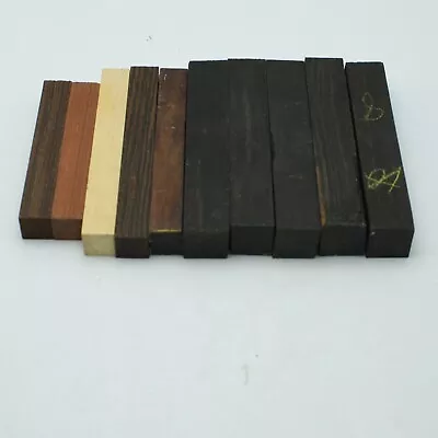 Lot Of 10 Pen Blanks Wood Turning - 5  And 6  • $23.99