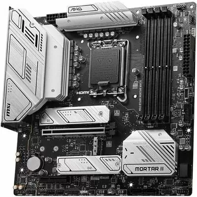 MSI MAG B760M MORTAR WIFI II Desktop Motherboard - Intel B760 Chipset - Socket L • $215.46