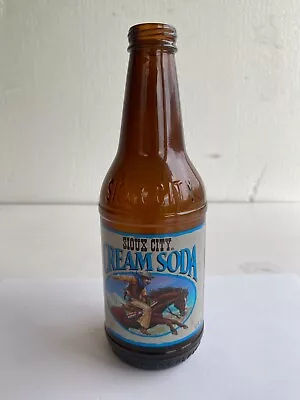 $19.95 • Buy Old SIOUX CITY CREAM SODA BOTTLE - COWBOY - SALOON DOORS - HORSE RIDER