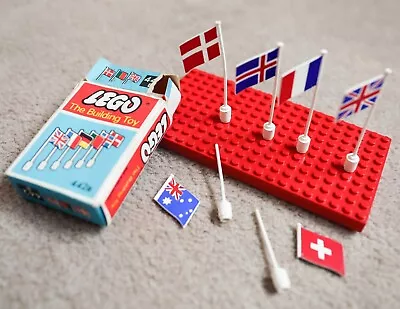 LEGO International Flags - 1970s With Box • £20