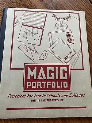 Vintage Magic Portfolio Magic Slate • $16.76