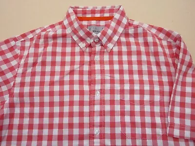 Marks & Spencer M&s Collection Oxford Weave Cotton Short Sleeve Shirt Xlarge • £9.99
