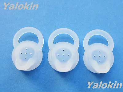 3 Small (S) Clear Eartips Gels Set For Motorola H19 H19txt HX550 H525 H520 • $12.99