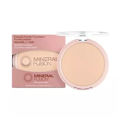 Mineral Fusion Pressed Powder Foundation Neutral 1 - 0.32oz Ea • $17.72