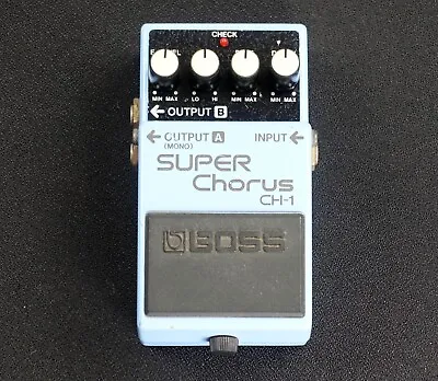$74.99 • Buy Boss CH-1 Super Chorus Guitar Effects Pedal
