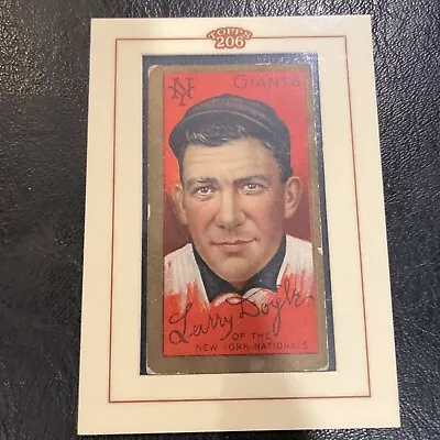 1911 T205 #46 Larry Doyle Piedmont Gold Border Topps T206 Buyback NY Giants Card • $99.99