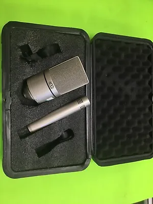 MXL 990 And 991 Condenser Cable Professional Microphone XLR W Case (GS) • $196.01