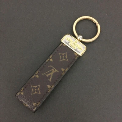 $26 • Buy Louis Vuitton Monogram Porte Cles Dragonne  Key Ring Charm /6Q0515