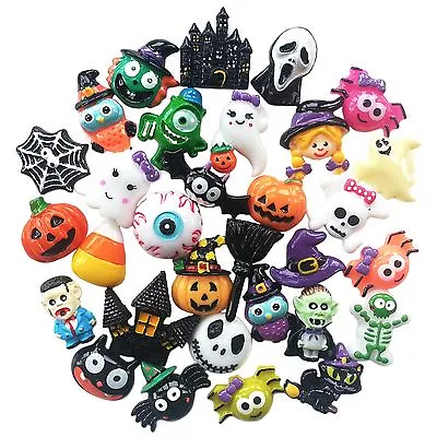 £2.59 • Buy HALLOWEEN  Resin Flatback Cabochon Embellishments For Decoden Craft Card Making