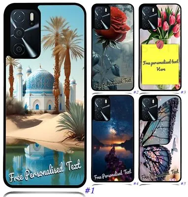 Personalised Text Back Case For OPPO Find X3 X2 X Neo Lite Pro R17 R15 R11 R9s • $14.98