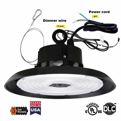 240 Watts UFO LED Light High Bay 5000K Warehouse Industrial Lighting AC 100-277V • $65.99