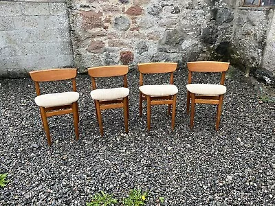 Vintage Retro Danish Style Dining Chairs • £265