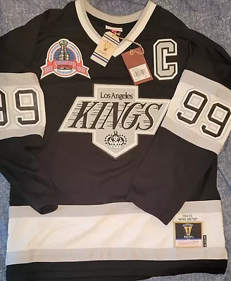 New Los Angeles Kings Wayne Gretzky Mitchell & Ness Authentic Black Home Jersey  • $199.99