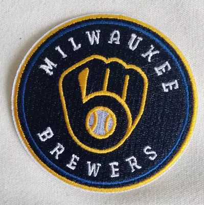 Milwaukee BREWERS Logo Patch- Embroidered- Iron-On  Almost 2.75  Free Ship USA • $4