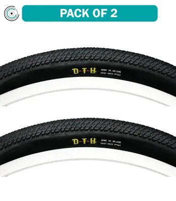 Pack Of 2 Maxxis DTH Mountain Tire 26 X 2.15 60Tpi Clincher Single Black • $84