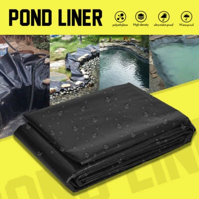 £13.59 • Buy Fish Pond Liner - 3m X 3m | 4m X 4m | 5m X 5m | 6m X 6m - Landscaping Membrane
